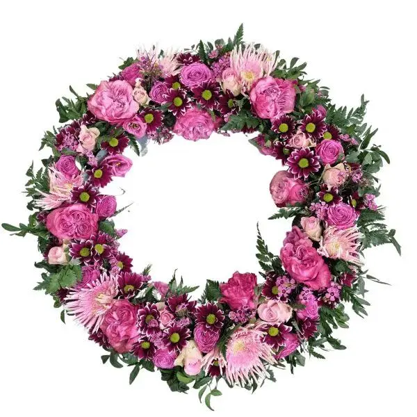 Mourning wreath fuchsia