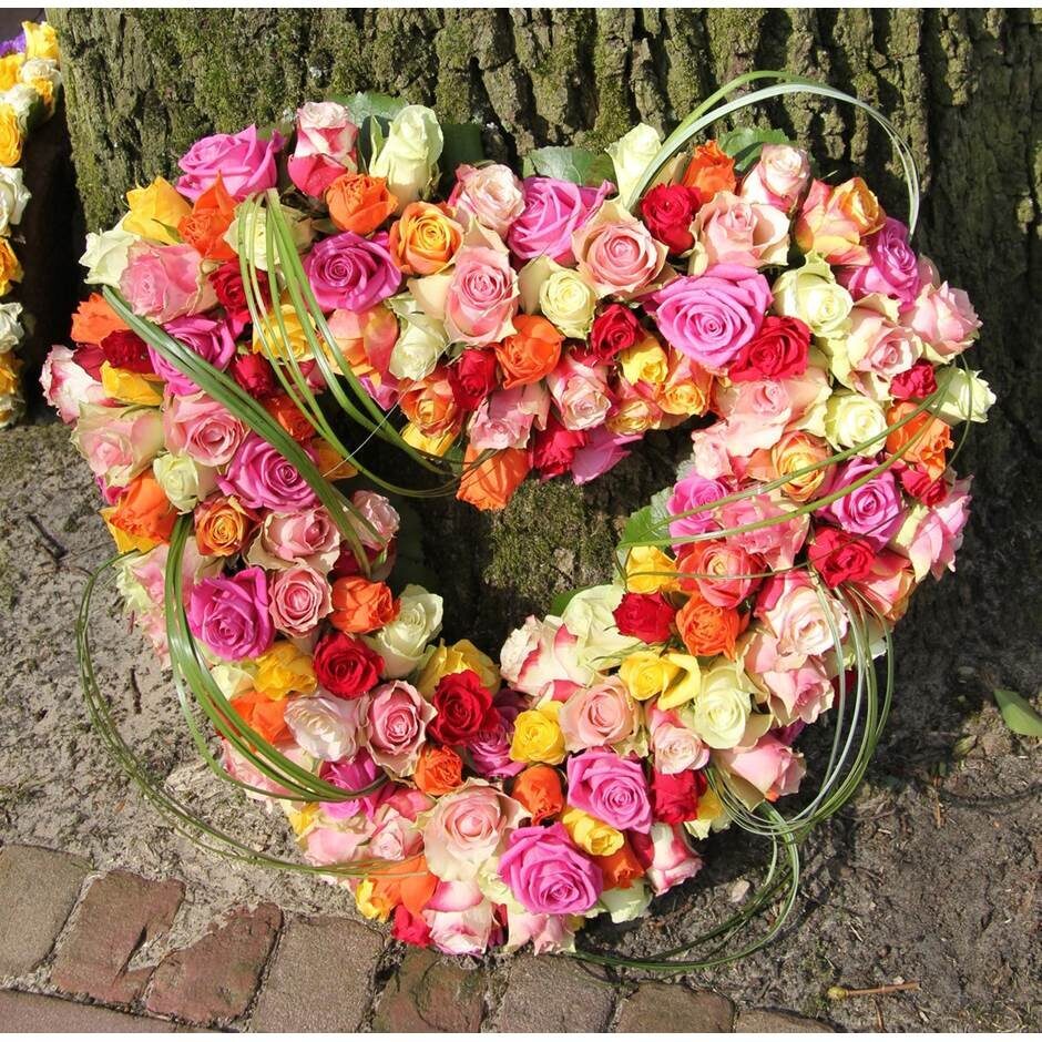 Colorful Mourning Heart
