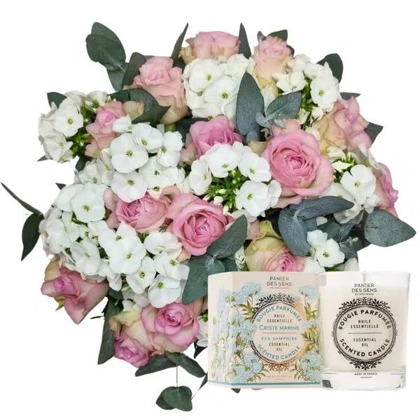 Flower bouquet REMBRANDT Candle