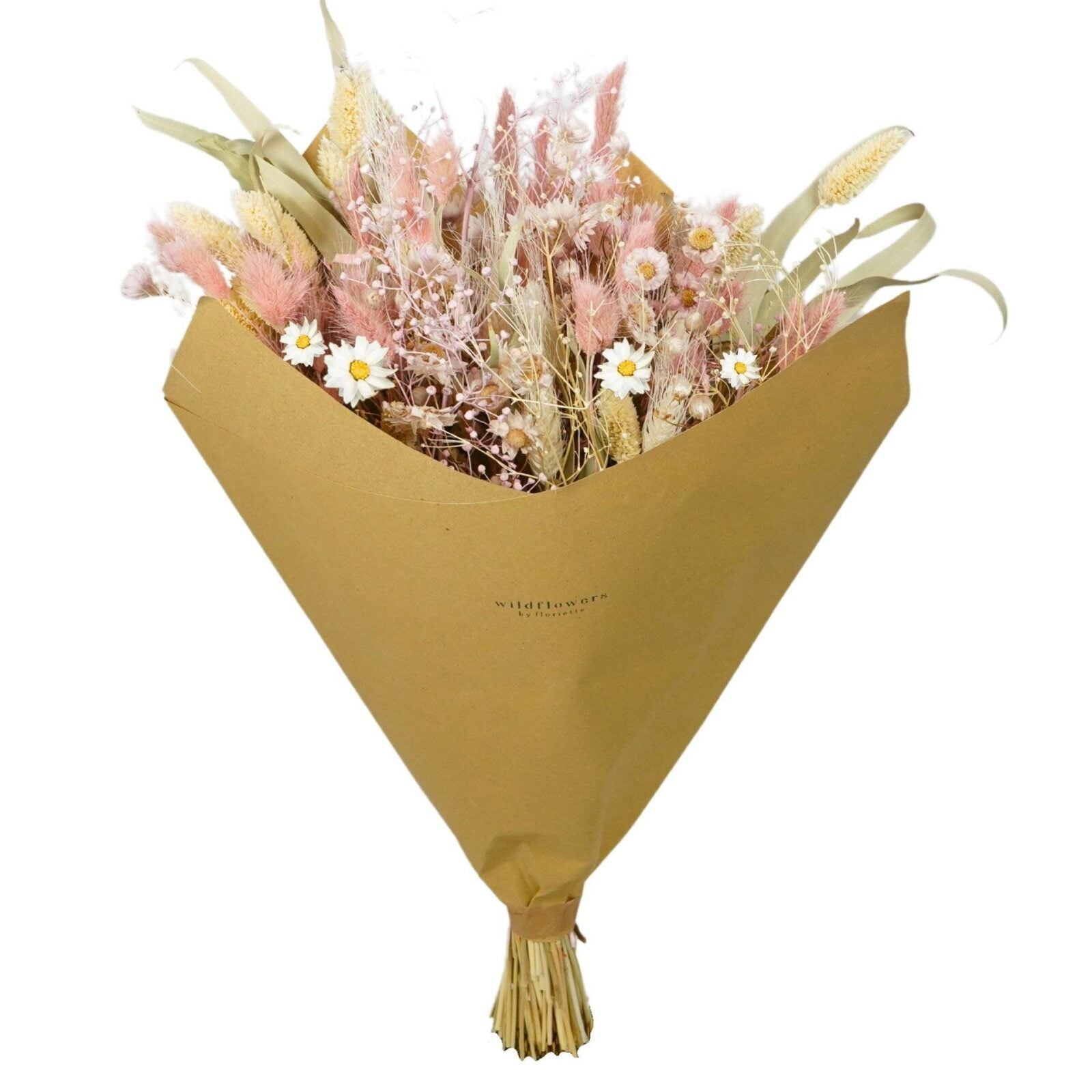 BLUSH dried flower bouquet