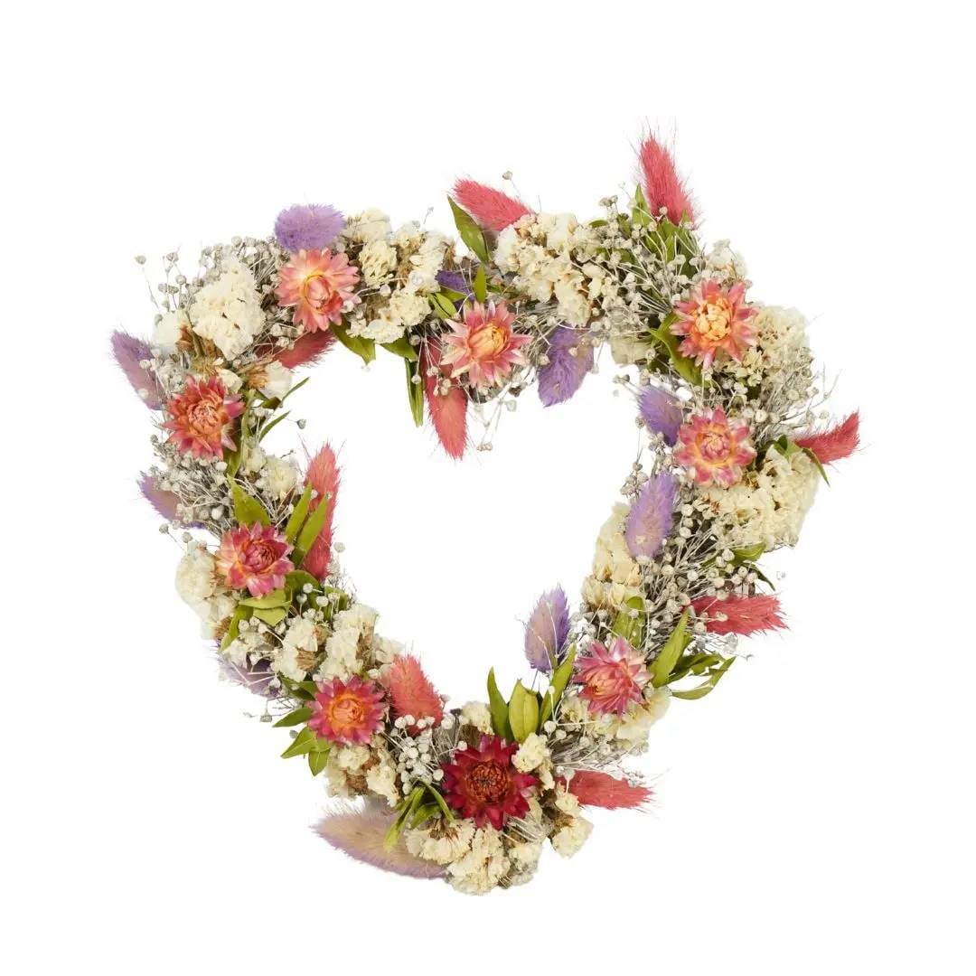 Dried flower heart