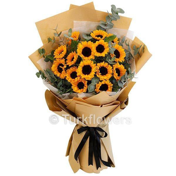 15 Sunflower Bouquet