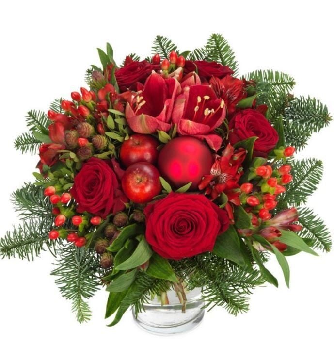 21 Red Roses in Box
