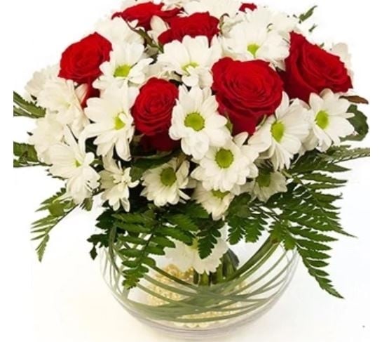 Roses And Daisy