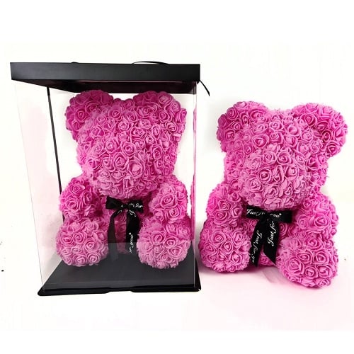 Pink Tedy Rose 40 cm only istanbul