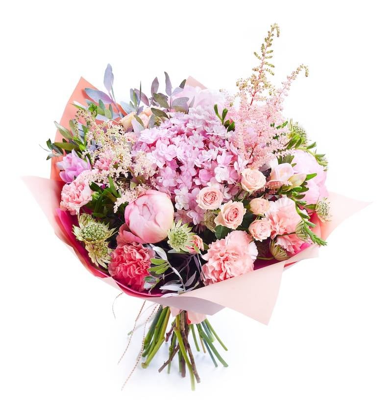 Bouquet mix with hydrangea