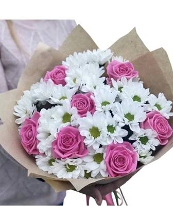 Pink and White