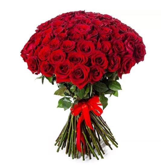 101 Red Local Roses