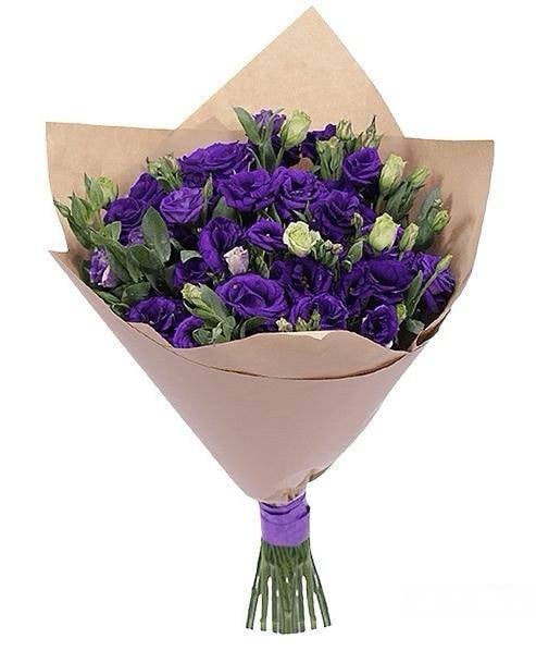 Royal Charm â€“ Purple Lisianthus Bouquet
