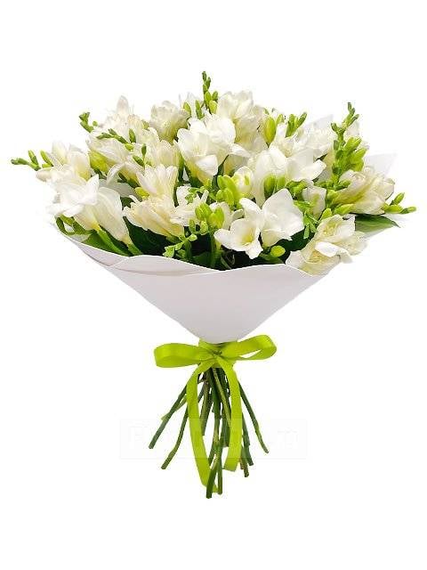 White Freesia Bouquet