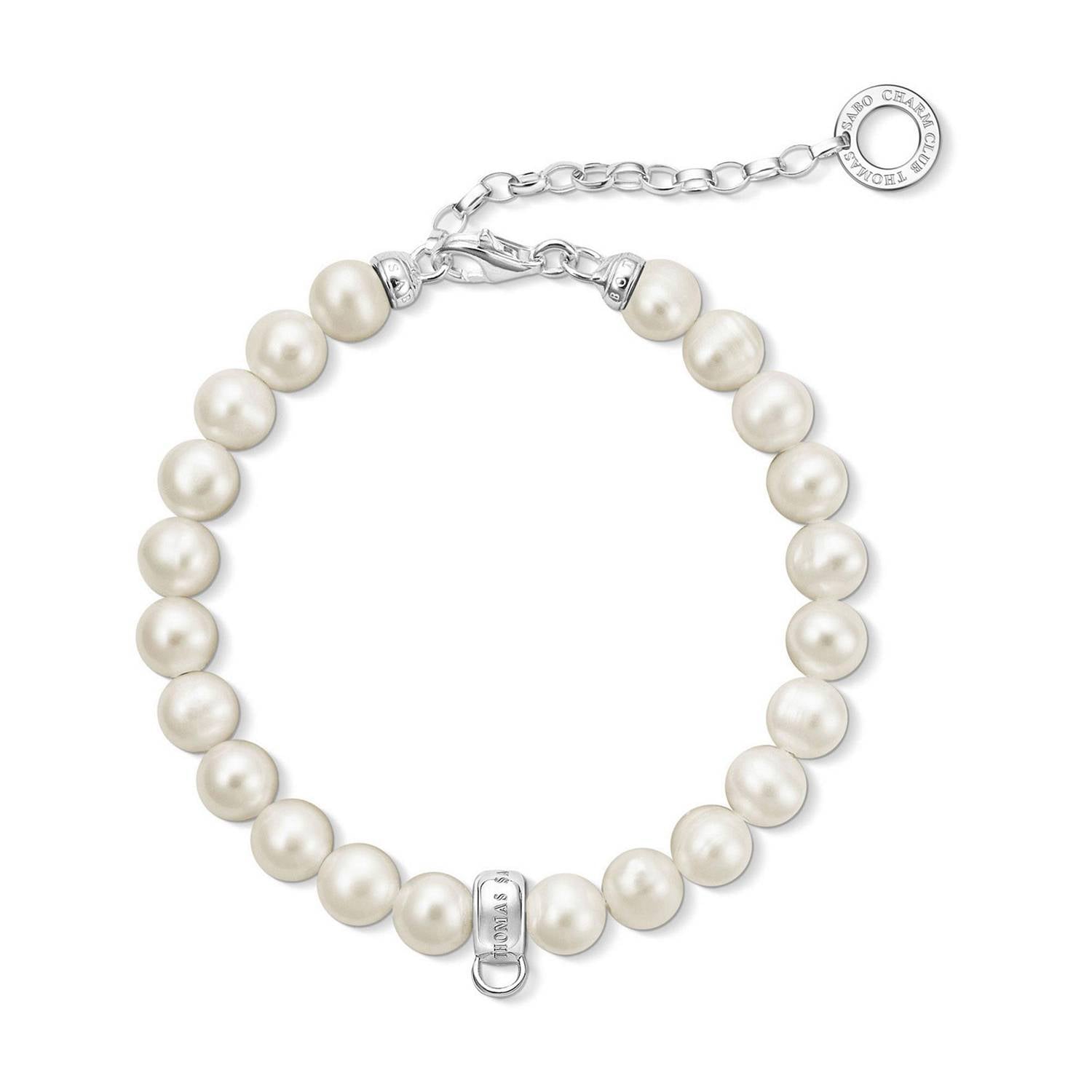 Pearls Charm Bracelet