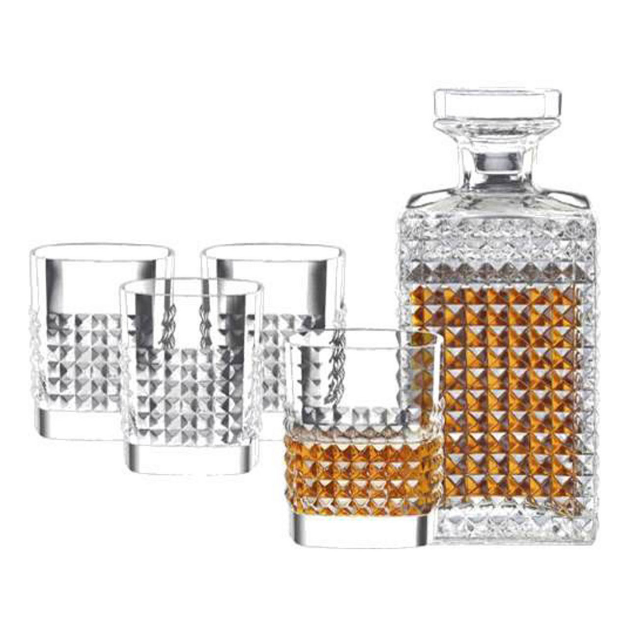 Elixir Whiskey Glassware Five Piece Set