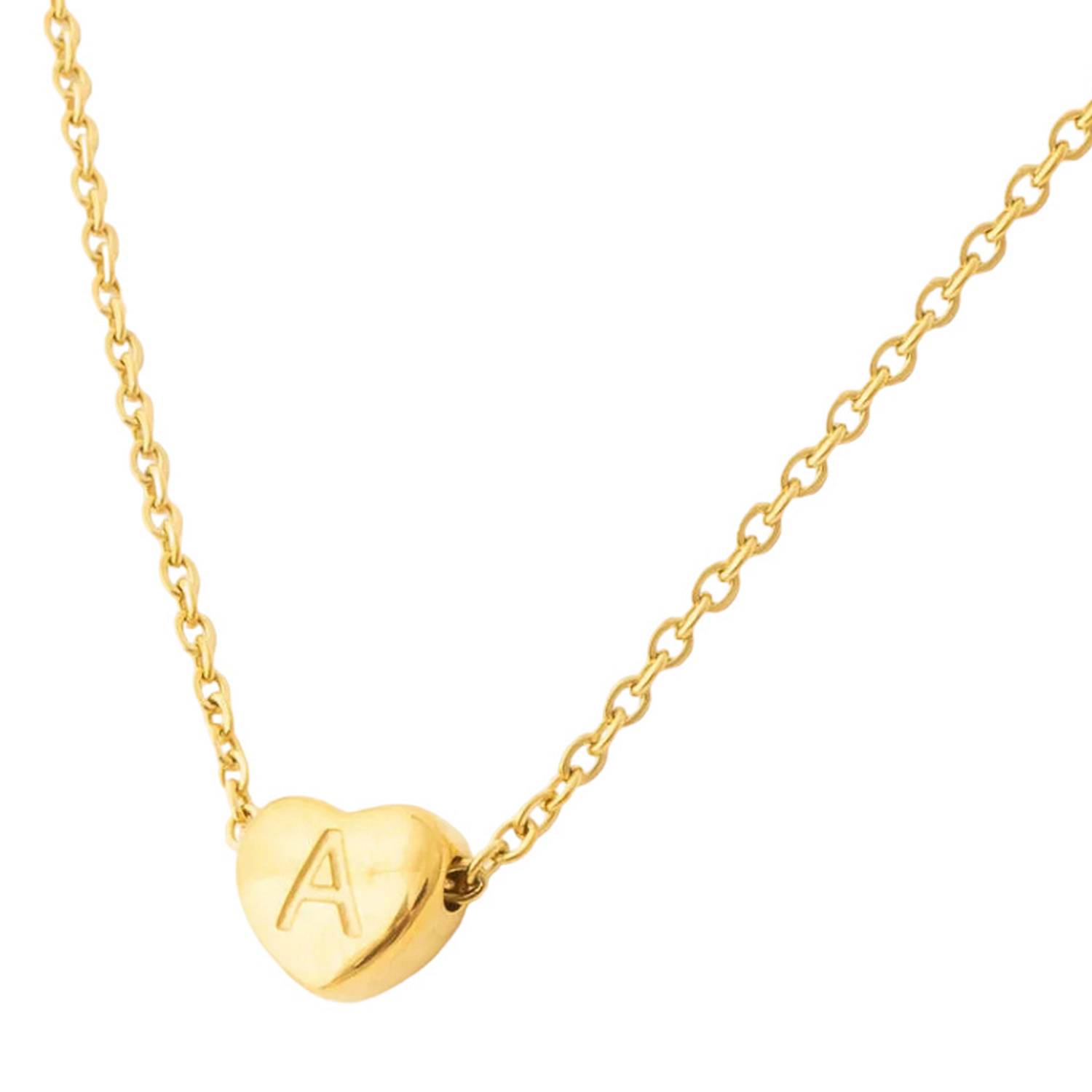 Love Initial Necklace