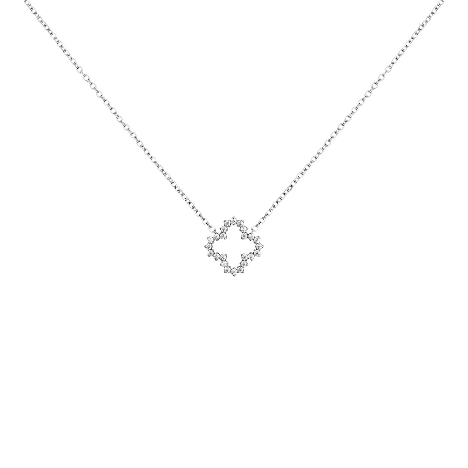 Cluster Clover Necklace