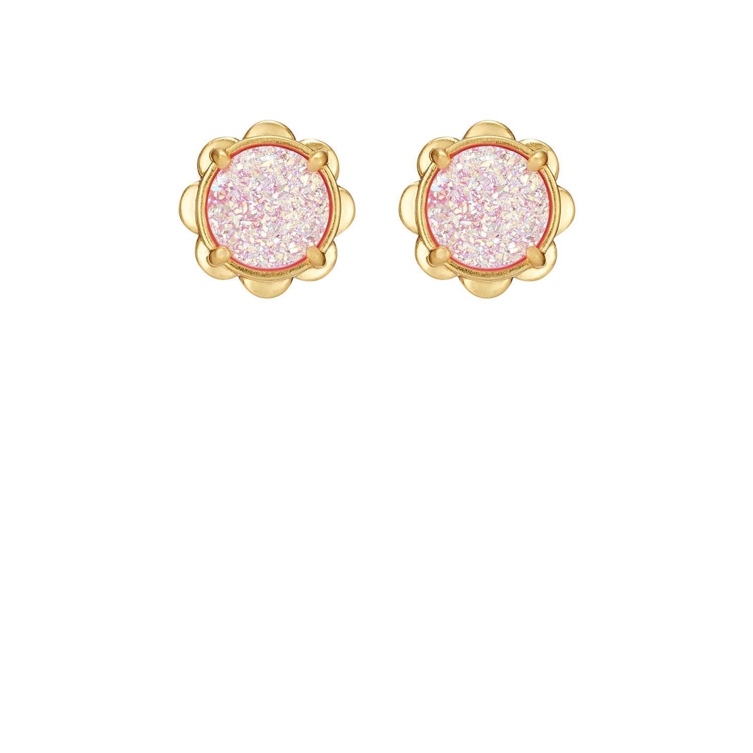 Glam Gem Stud Earrings