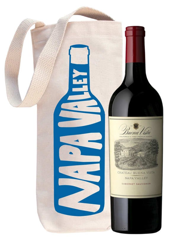 Buena Vista Chateau Buena Vista Napa Valley Cabernet Sauvignon & Napa Wine Tote