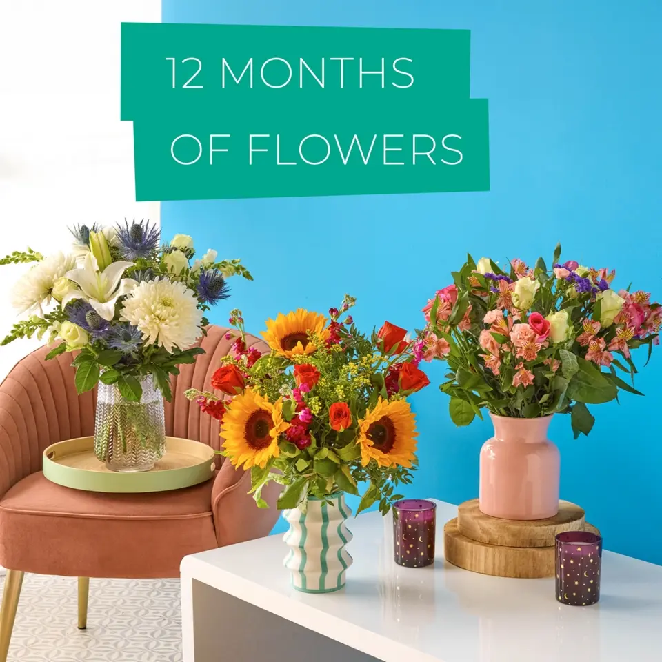 12 Months of Flowers
