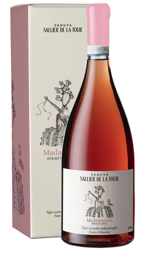 Syrah Rosé 'Madamarosè' Magnum Tenuta Sallier de la Tour - Tasca d'Almerita 2024 (Packaging)