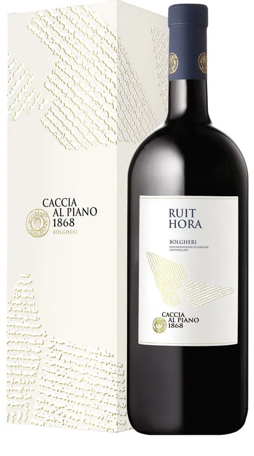 Bolgheri Rosso 'Ruit Hora' Magnum Caccia al Piano 2021 (confezione)