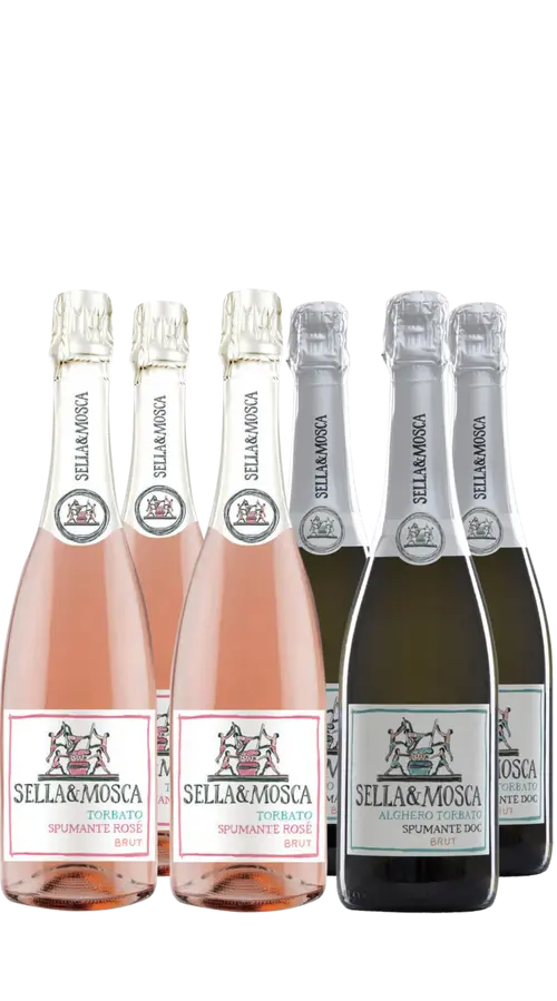 Wine Box Sparkling Wine Torbato Sella&Mosca (6bt)