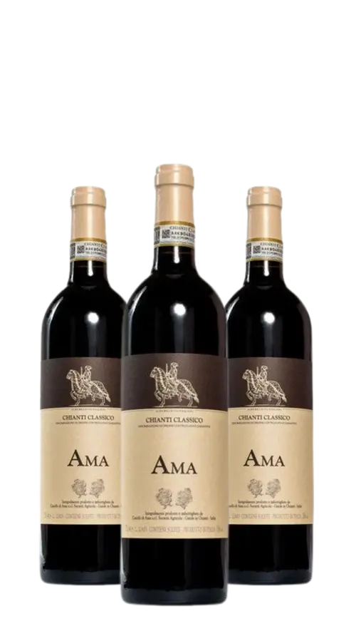 Wine Box Chianti Classico 'Ama' Castello di Ama (3bt)