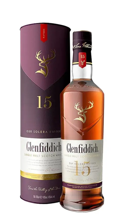 Whisky Single Malt Glenfiddich 15 Anni (Confezione)