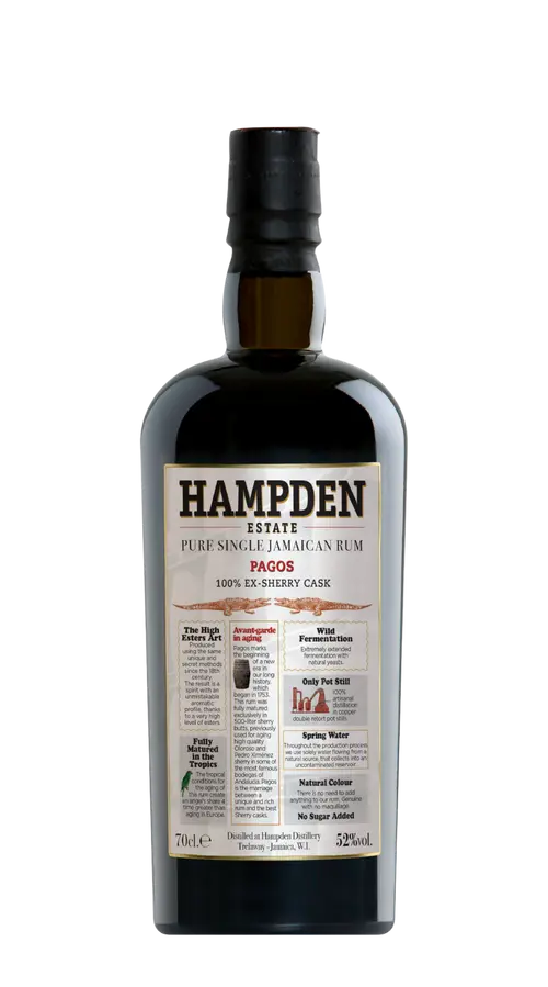 Rum 'Pure Single Jamaican Pagos' Hampden Estate 2023