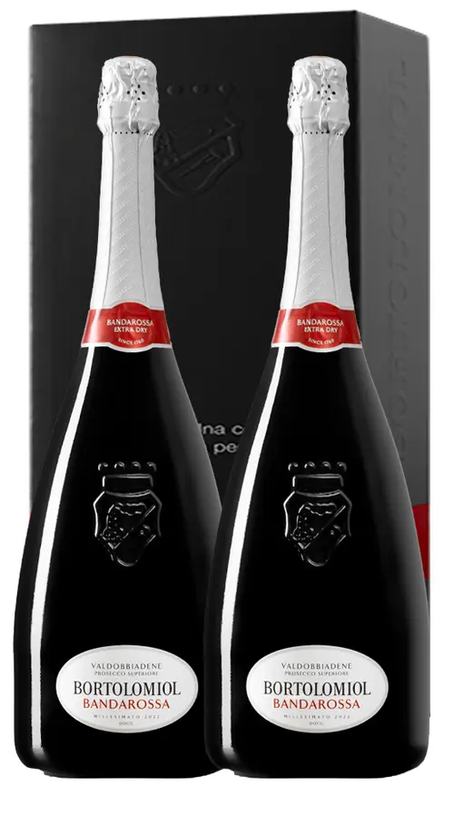 Box Prosecco Valdobbiadene 'Bandarossa' Bortolomiol (2bt)