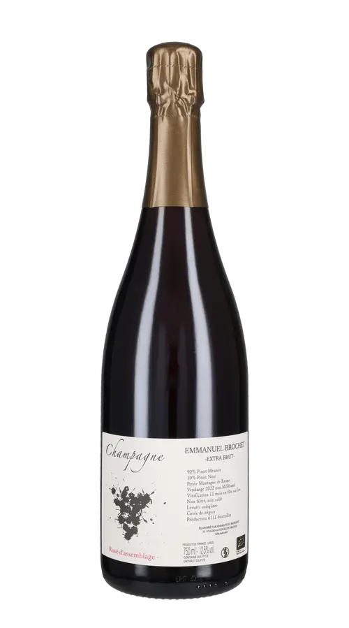 Champagne Rosé de Saignée Extra Brut Emmanuel Brochet