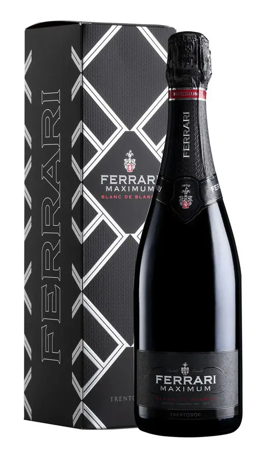 Trento Spumante Brut Blanc de Blancs 'Maximum' Ferrari (Packaging)