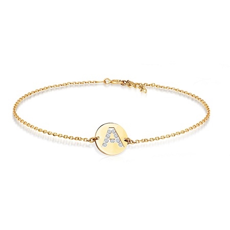 â€˜Aâ€™ ALPHABET BRACELET