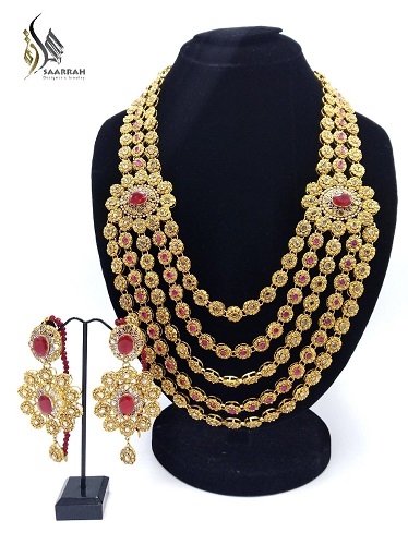 Gold Plated Mala Set