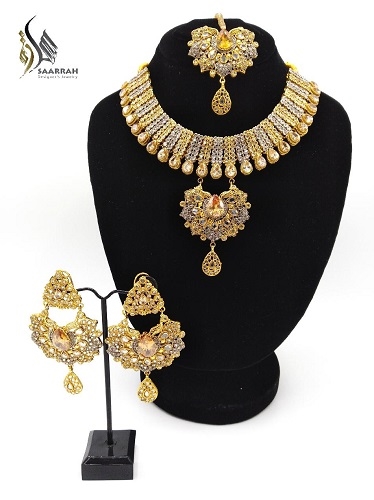 Gold Plated Necklace Set