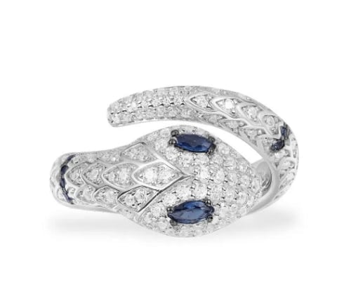SERPENT OPEN RING