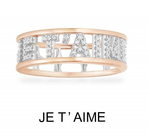 JE T'AIME RING