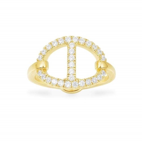 MAILLE MARINE RING - YELLOW SILVER