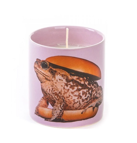 SELETTI TOAD DESIGN CANDLE