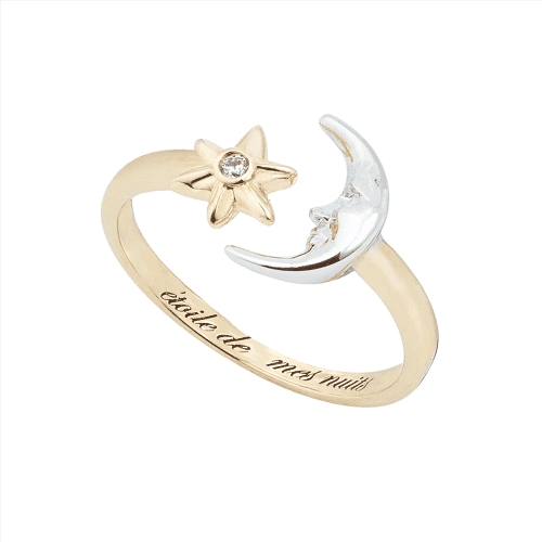 MOON & STAR RING