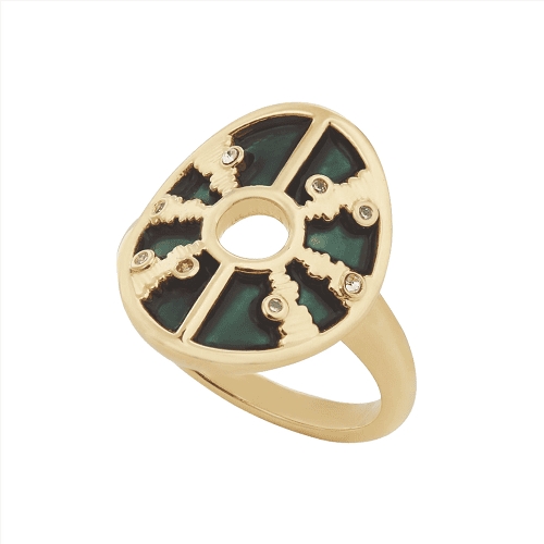 LIGHT REFLECTING COCKTAIL RING