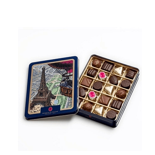 EIFFLE TOWER ASSORTED CHOCOLATE TIN