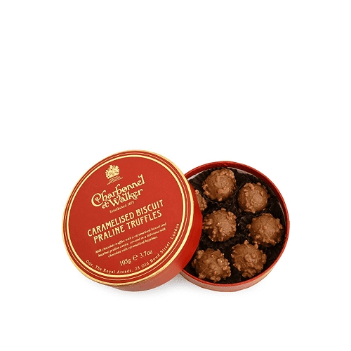 CARAMELISED PRALINE TRUFFLES
