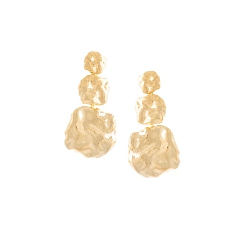 FEMININE WAVES STATEMENT EARRINGS