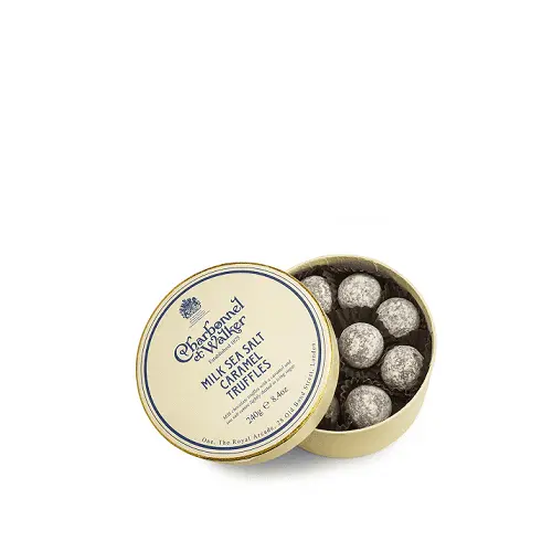 MILK SEA SALT CARAMEL TRUFFLES