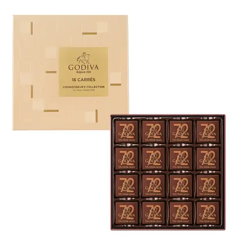 GODIVA CARRÉS MILK 36 PIECES