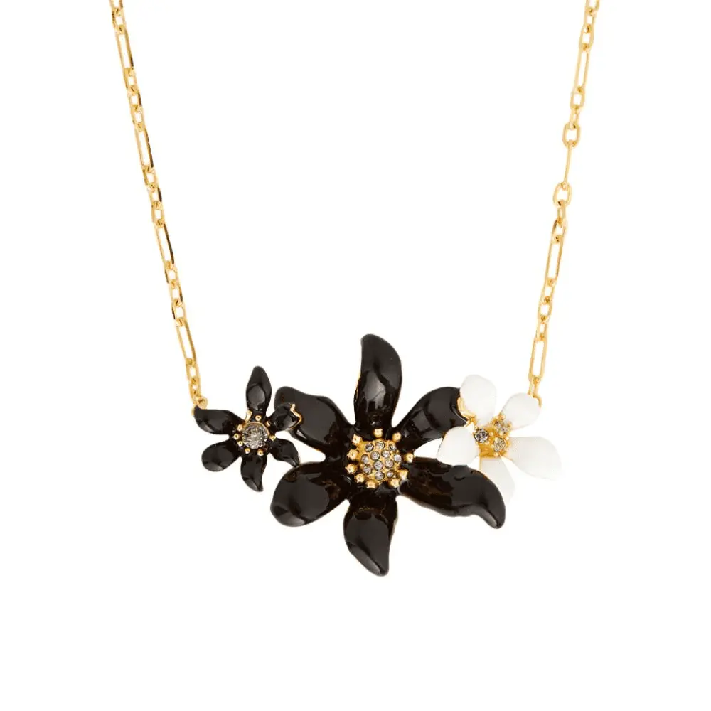 BLACK LILY NECKLACE
