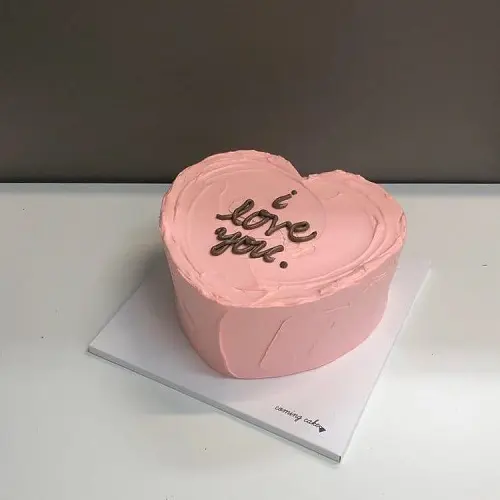 Pink Butter Heart