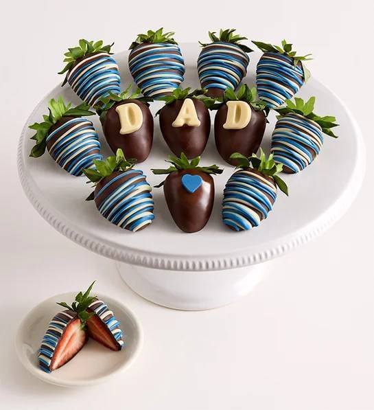 Full Dozen Father’s Day Artisan Belgian Chocolate Covered Berries