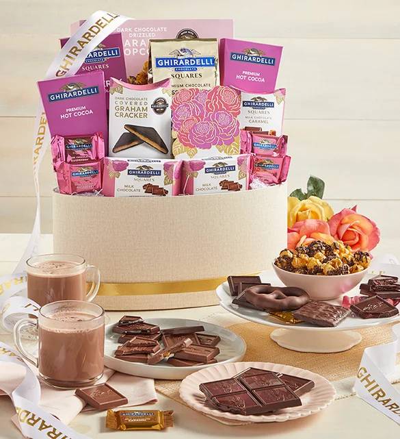 Classic Ghirardelli Gift Basket - Supreme