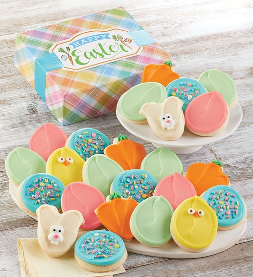 Easter Cut Out Cookie Gift Boxes (EASTER CUT OUT COOKIE GIFT BOXES 12 COUNT)