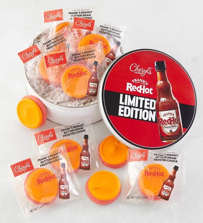 Frank's RedHot® Buttercream-Frosted Cookie Gift Tin